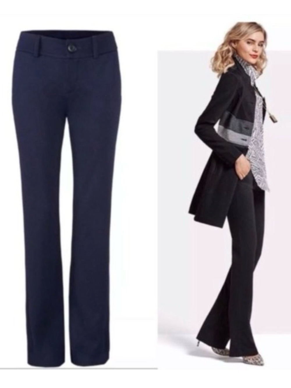 CABI Top Notch Trouser- Navy Medium